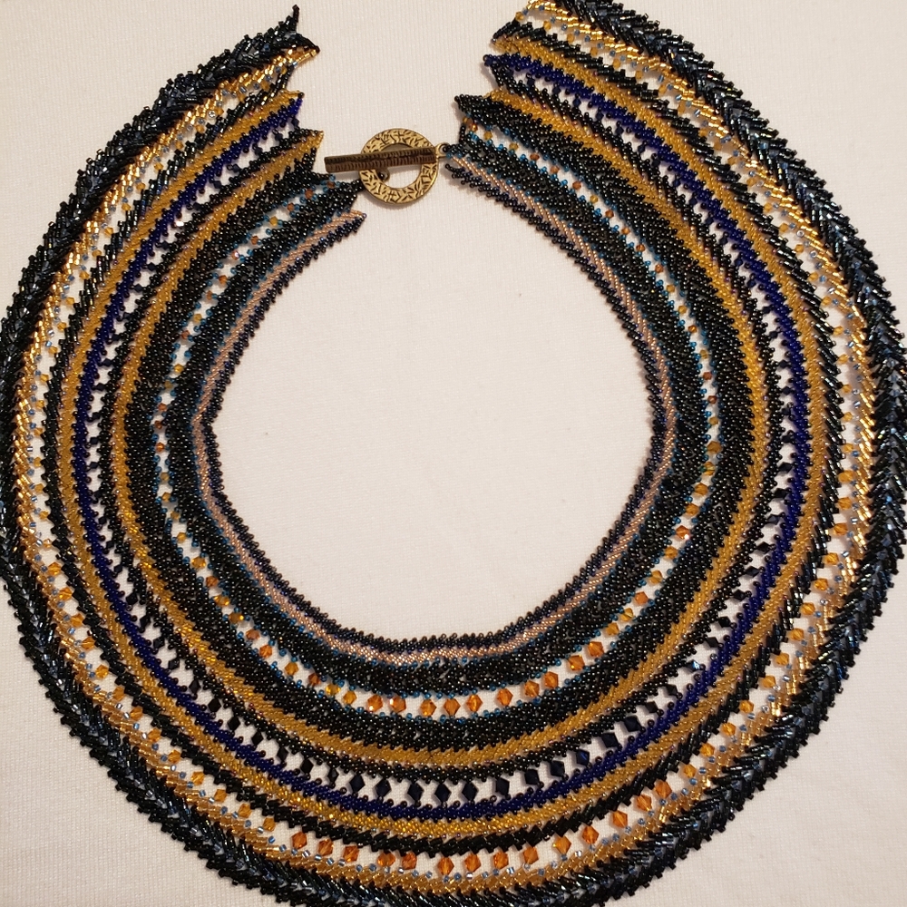 Vintage Beaded Collar